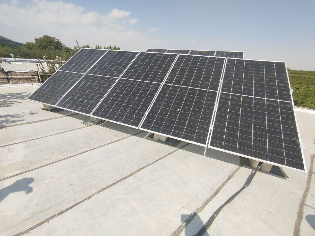 Small Scale Solar Powerplant of Imam Khomeini Relief Foundation in Oshnavieh city 1