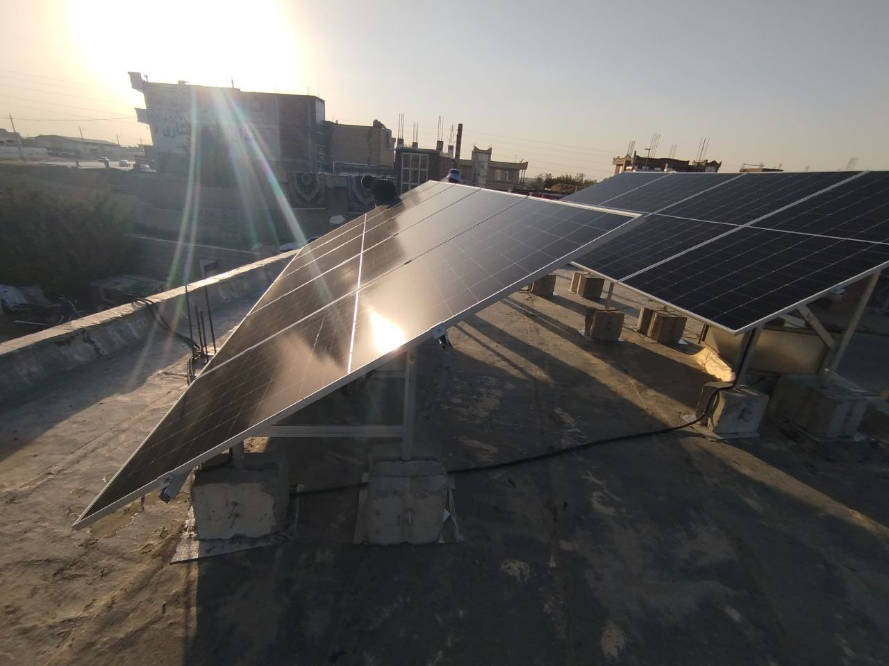 Imam Khomeini Relief Foundation's small-Scale Solar Powerplant in Salmas city 1