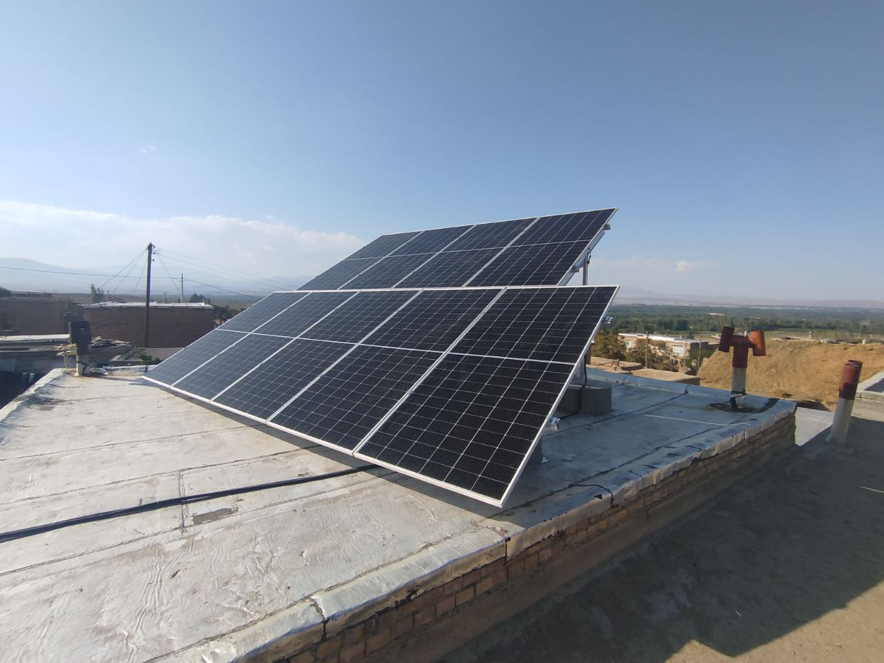 Small Scale Solar Powerplant of Imam Khomeini Relief Foundation in Naqadeh city