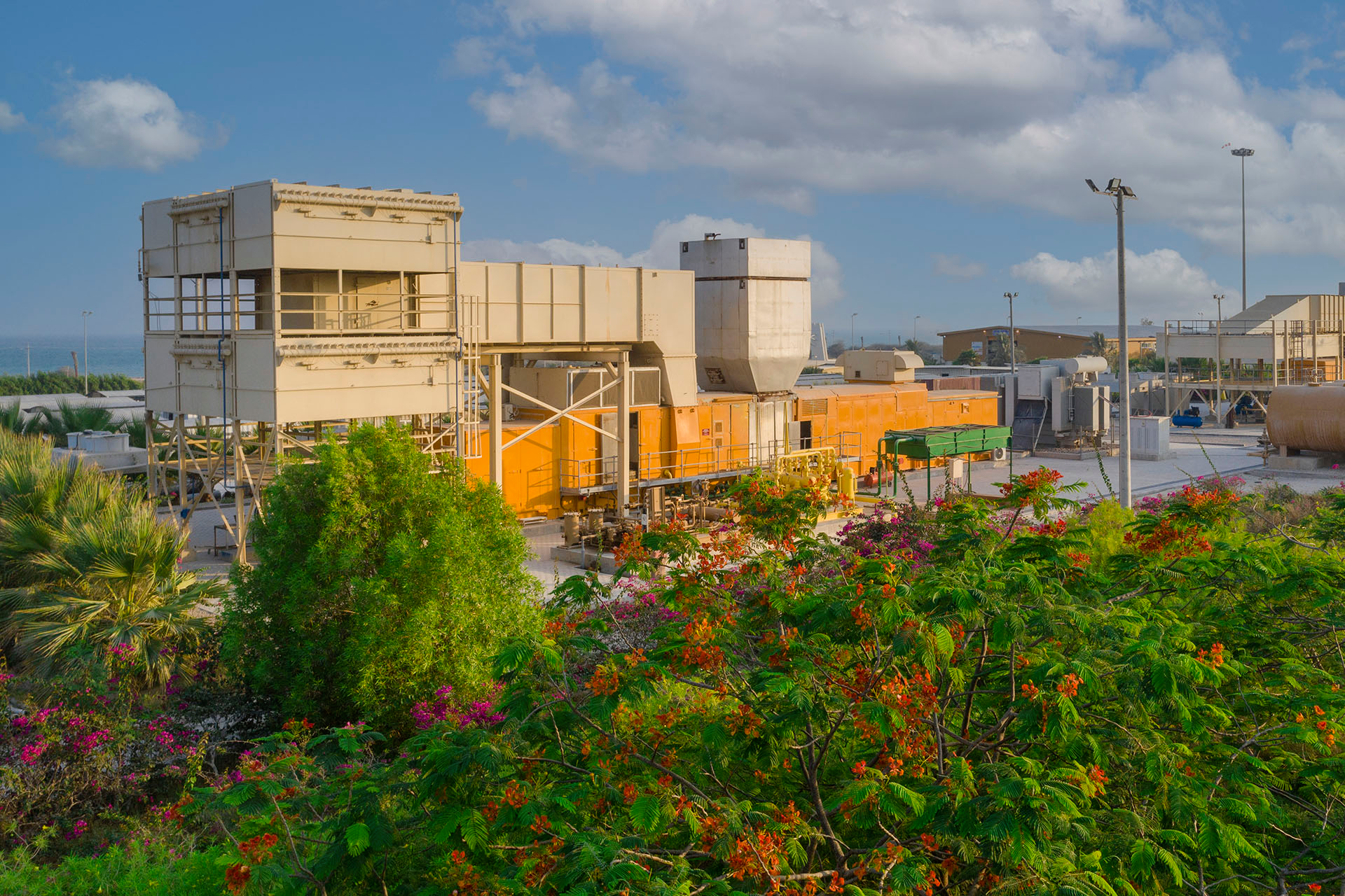 Kish Desalination Plant and Electrical Powerplant